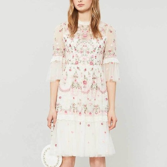 Needle & Thread Butterfly Meadow dress US 8 NWT - Picture 1 of 4